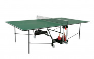 Стол теннисный Donic Indoor Roller 400 230284-G зеленый с сеткой